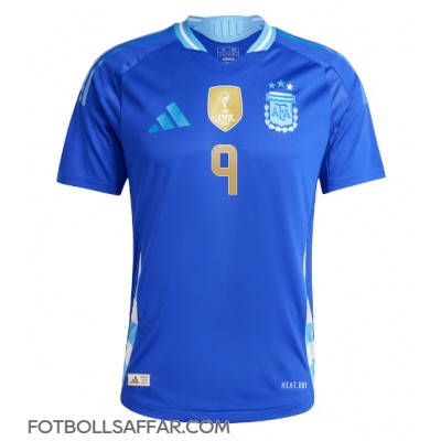 Argentina Julian Alvarez #9 Bortatröja Copa America 2024 Kortärmad Argentina Julian Alvarez #9 Bortatröja Copa America 2024 Kortärmad